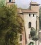 Ripa, River Tiber - Original Watercolour Painting  - Image 2