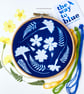Botanical Cyanotype embroidery kits - Image 5