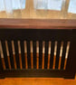 Painted Radiator cover with solid wooden top large  - Image 2