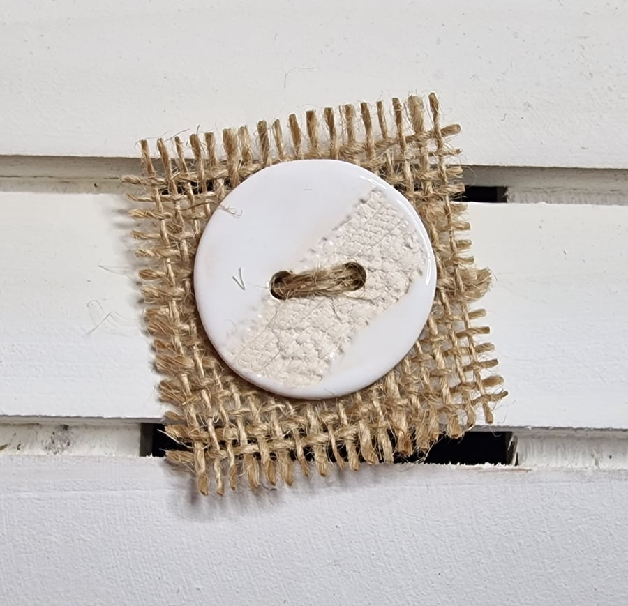 Handmade Ceramic Button