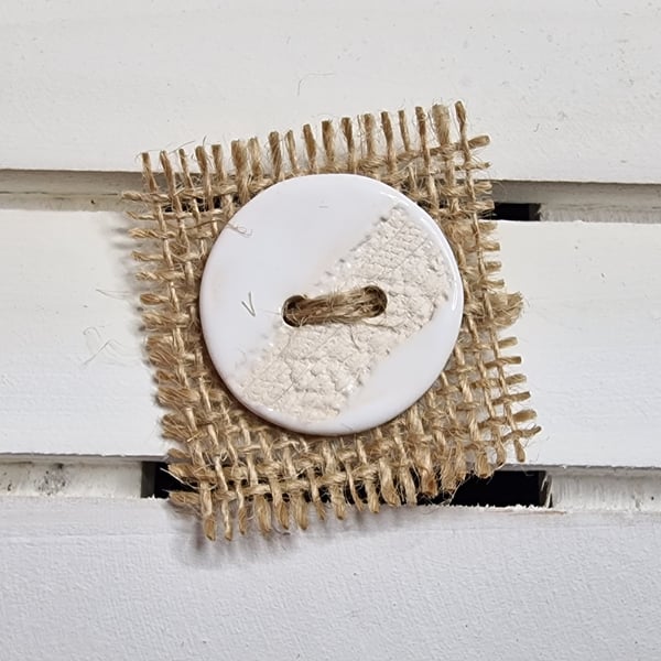 Handmade Ceramic Button