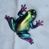 Stunning Juniper Lillyhops Resin Art Frog Figurine 