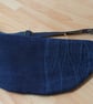 Denim crossbody sling bag upcycled denim jeans crossbody bag - Image 5