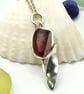 Rare Seaham Multi Silver Flower Necklace, Sterling Silver Tulip Pendant, Gift.  - Image 1