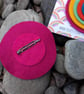 Rainbow Circles Felt Brooch  - Image 3