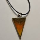 Pyramid Pendant Choker