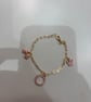 Baby pink bracelet 