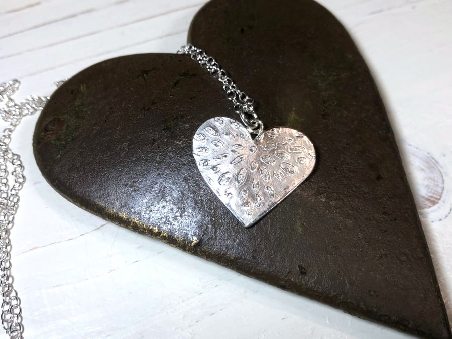 Silver Heart Pendant