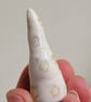 Little pottery Christmas tree with flowers - handmade ceramic cake topper.  - Image 3
