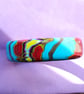 Abstract Pattern in Precious Colours - Designer Bangle - Handmade - Unique  - Image 1