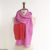 Colour Block Lambswool Scarf