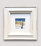 Tiny Framed Original Painting 