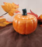 Resin Pumpkin Tealight Holder