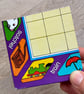 Scrabble for Juniors Coasters (Queen to Violin) - Upcycled from Real Board