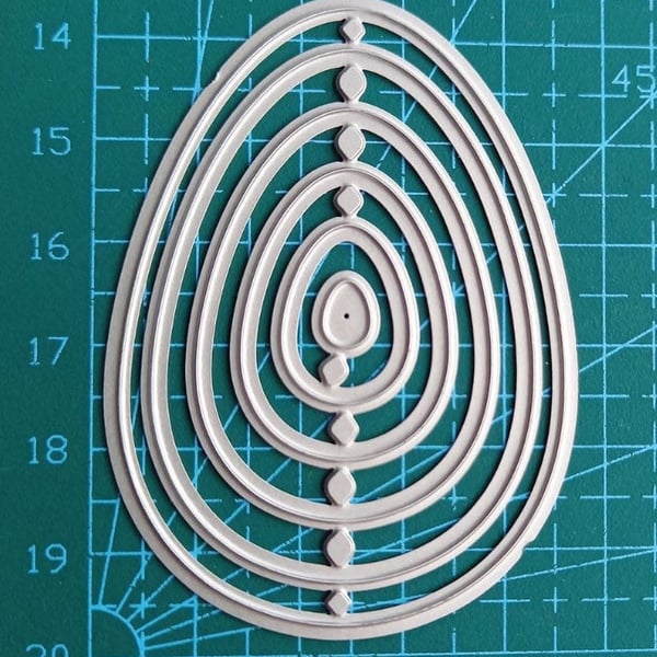NEW Small Nesting Eggs 6 Pcs Essential Easter Cutting Die Set