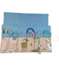 Circular knitting needle case with llamas, fixed circular sock needles storage - Image 1