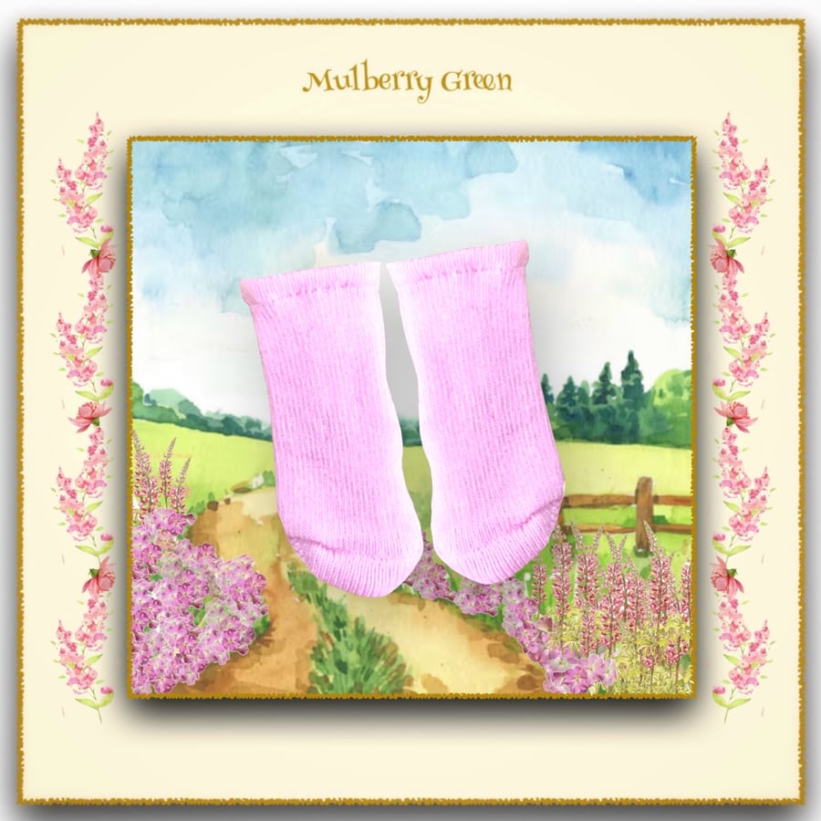 Rose Pink Socks