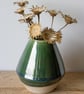 Small Green Oribe Vase - Image 4