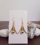 Gold Dangle Earrings - Image 1