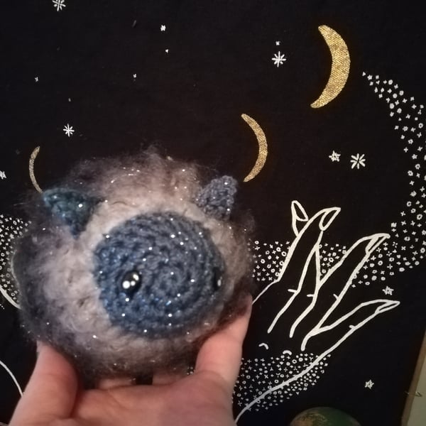Crochet Will-o'-the-Wisp Desk Buddy Stress Ball