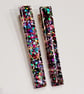Multicoloured Confetti Hair Clips - Image 2
