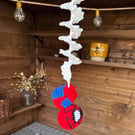 Spider-Man hand crocheted spinner (small)