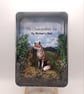 Chanctonbury Fox hand made, hand painted miniature diorama Gift tin Sussex  - Image 4