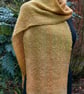 Handwoven Alpaca Mohair Scarf: Soft Ombre Plain Weave - Image 2