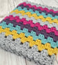 Rainbow Infinity Scarf - Handmade - Crochet - Multicoloured - Gifts for Her - Image 2