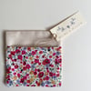Washable face mask bag- pouch- storage