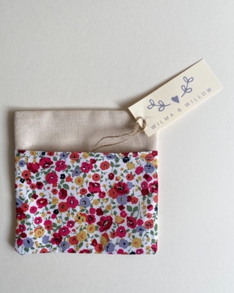 Washable face mask bag- pouch- storage