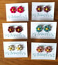 Daisy Flower Stud Earrings - Image 1
