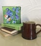 'Orange Tip Butterfly & Bluebells', Original Acrylic Painting, Shelf Sitter  - Image 2