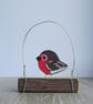 Robin, bird ornament, Robin hanging decoration. - Image 4