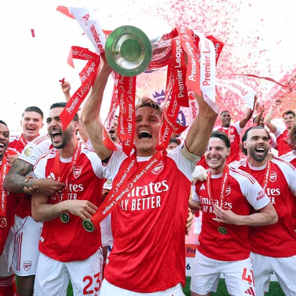Arsenal FC Premier League Champions 2025-26 Photograph Print