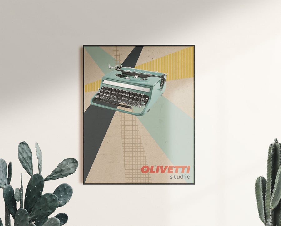 Olivetti Studio, Typewriter Print