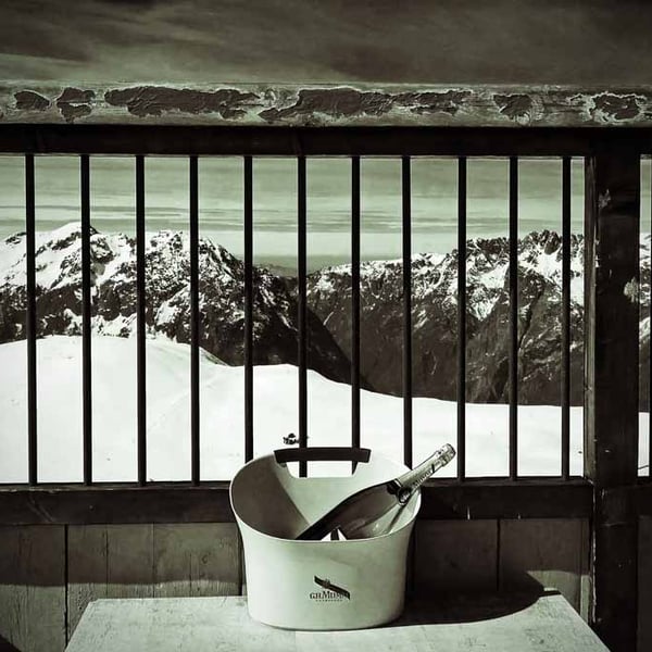 Alpe d'Huez Vaujany French Alps France Photograph Print