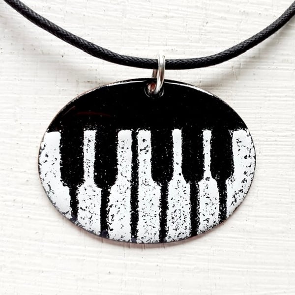 Piano Keys Pendant