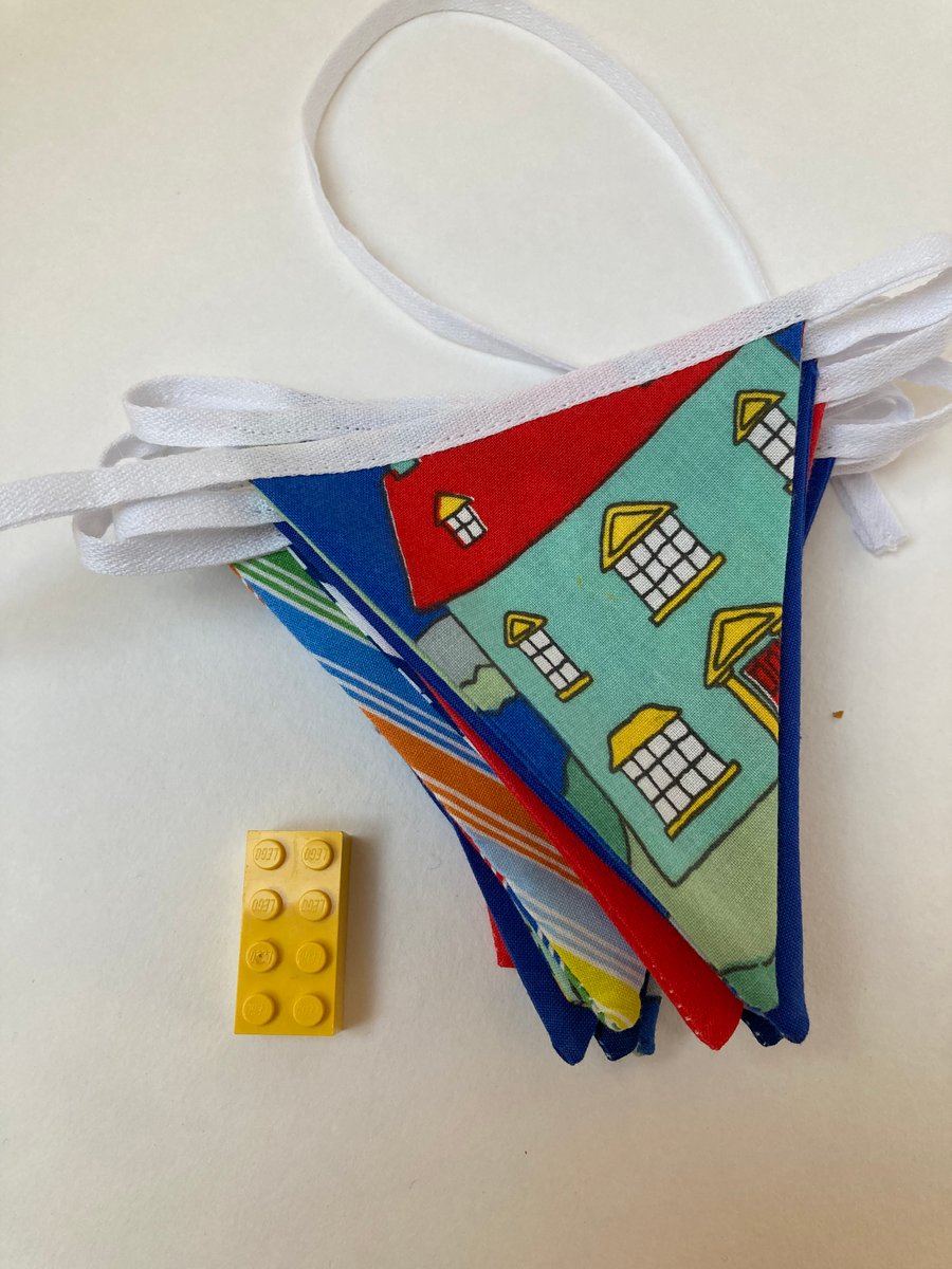 Mini bunting. Spots and stripes 