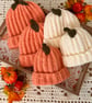 Baby Cream Pumpkin Hat - Image 3