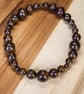 Bracelet Bronzite chunky stretchy handmade gem bracelet  - Image 3