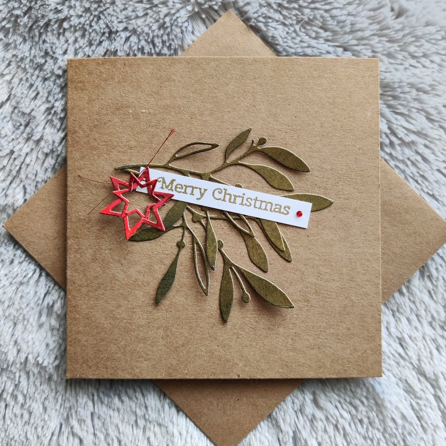 Christmas Card  - Mistletoe 