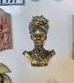 Queen nanny fridgemagnet, Jamaican hero ornament Jamaican history figure, maroon - Image 6