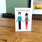 Happy Birthday Darlin' Greeting Card 