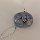 Pet rock keyring