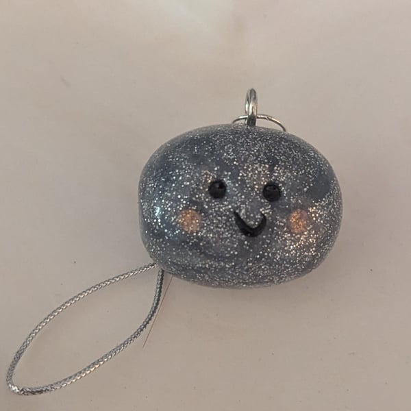 Pet rock keyring