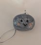 Pet rock keyring