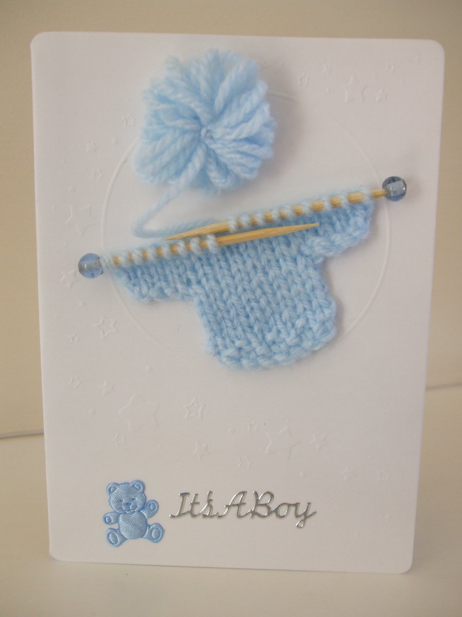 New Baby Boy Card
