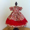 Red Flowered dress