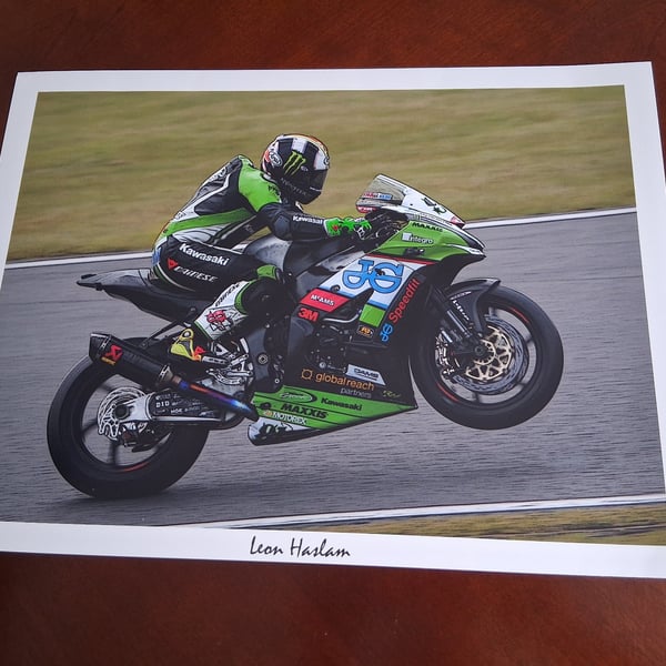 Leon Haslam Motorbike Racer